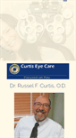 Mobile Screenshot of curtiseyecare.com